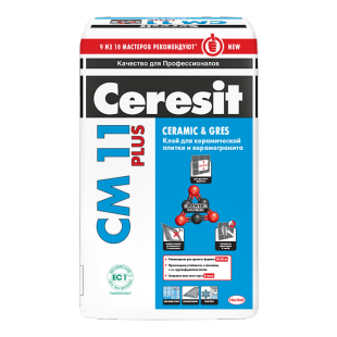 Клей д/плитки Ceresit CM11 PRO (25кг/48шт)
