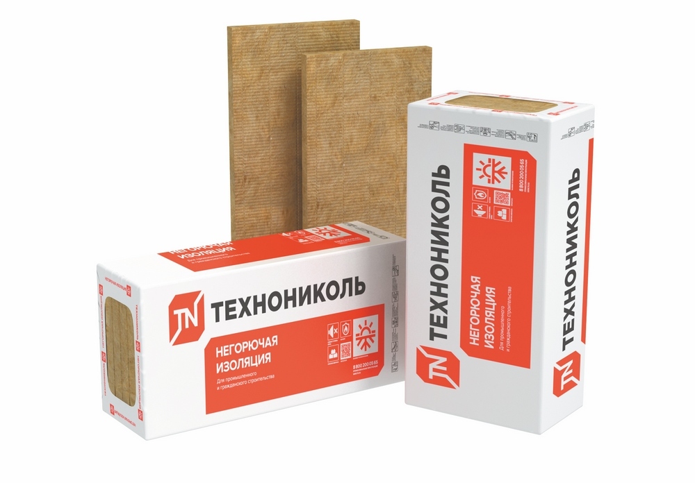 Утеплитель ТехноФАС ЭФФЕКТ 135пл. 50*600*1200 (6плит/4,32м2/0,216м3 32упак)