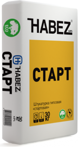 Штукатурка гипсовая Хабез СТАРТ РН 30кг 45шт/под