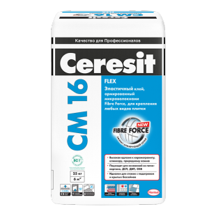 Клей д/плитки Ceresit CM16 ЭЛАСТИЧНЫЙ (25кг/48шт)