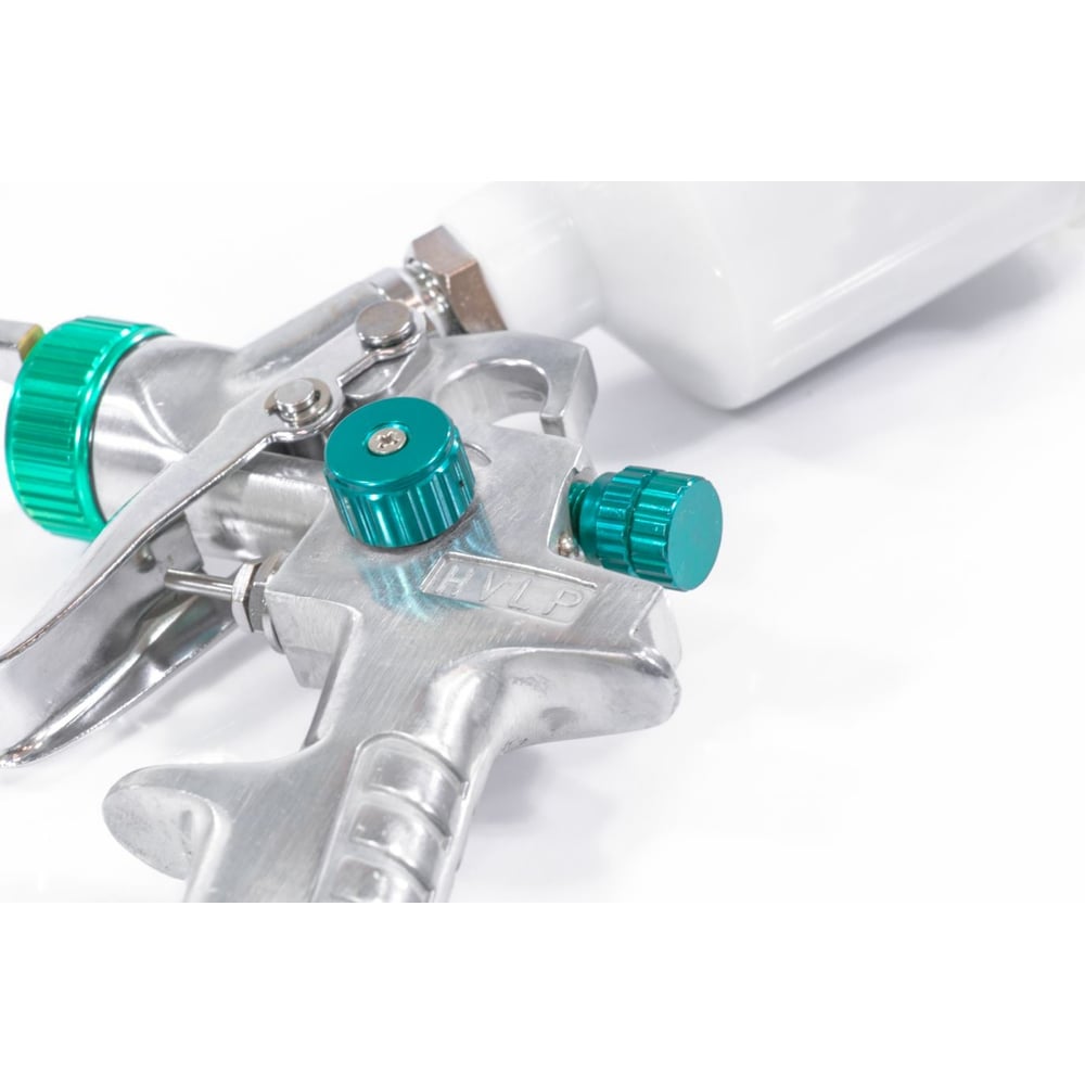 Краскораспылитель AG 810 HVLP,гравитационный,сопло 0,8мм и 1 мм/Stels
