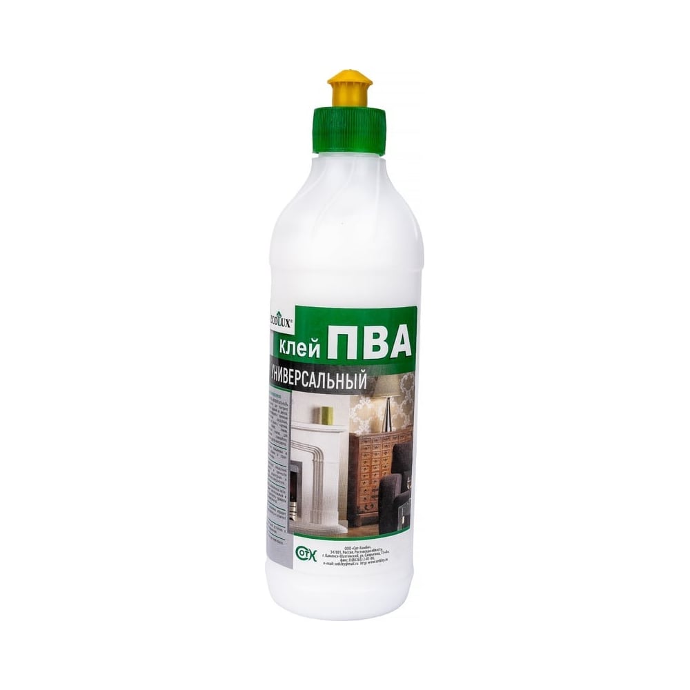 Клей Ecolux ПВА универсальный  0,25л