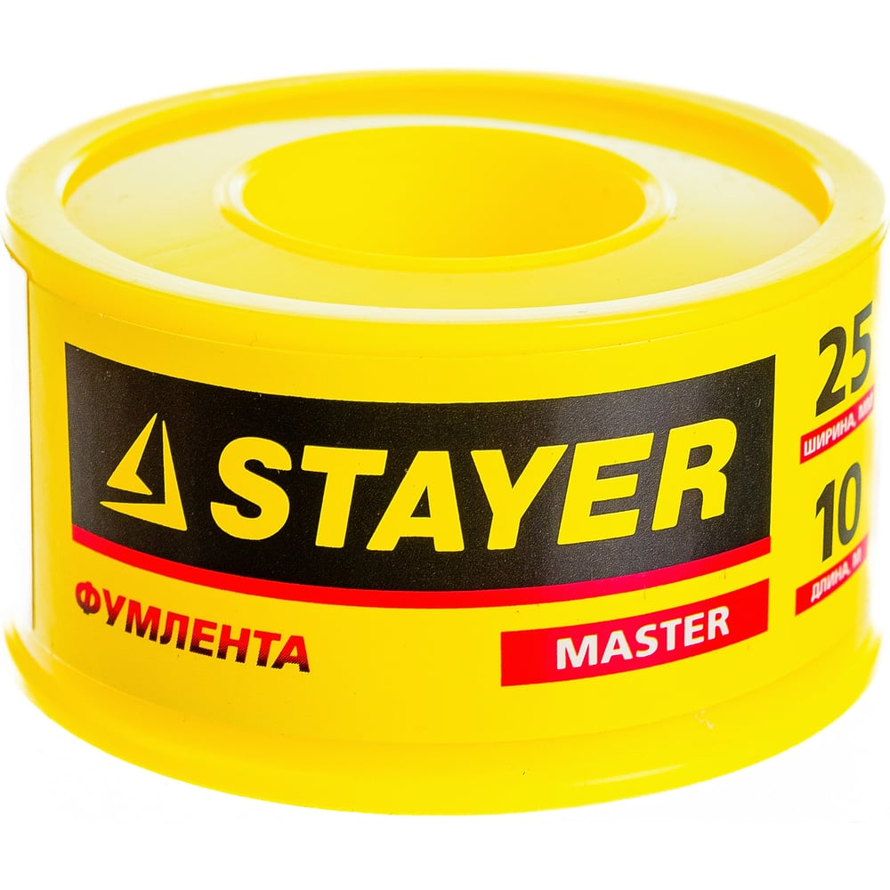 Фумлента STAYER "MASTER" плотность 0,40г/см3 0,075мм х 25мм х 10м