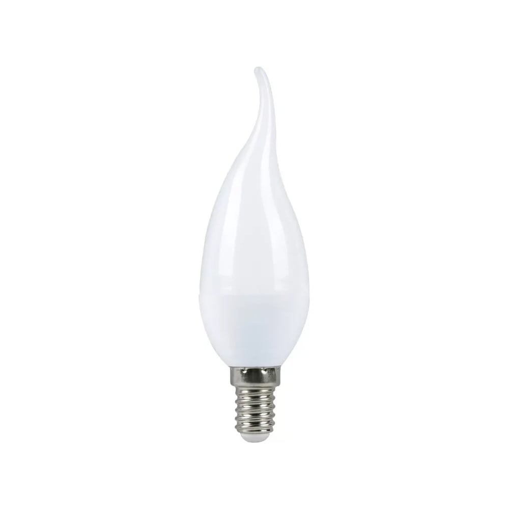 Светодиодная (LED) Свеча на ветру матовая Лампа Smartbuy-C37-05W-4000/E14 Tip