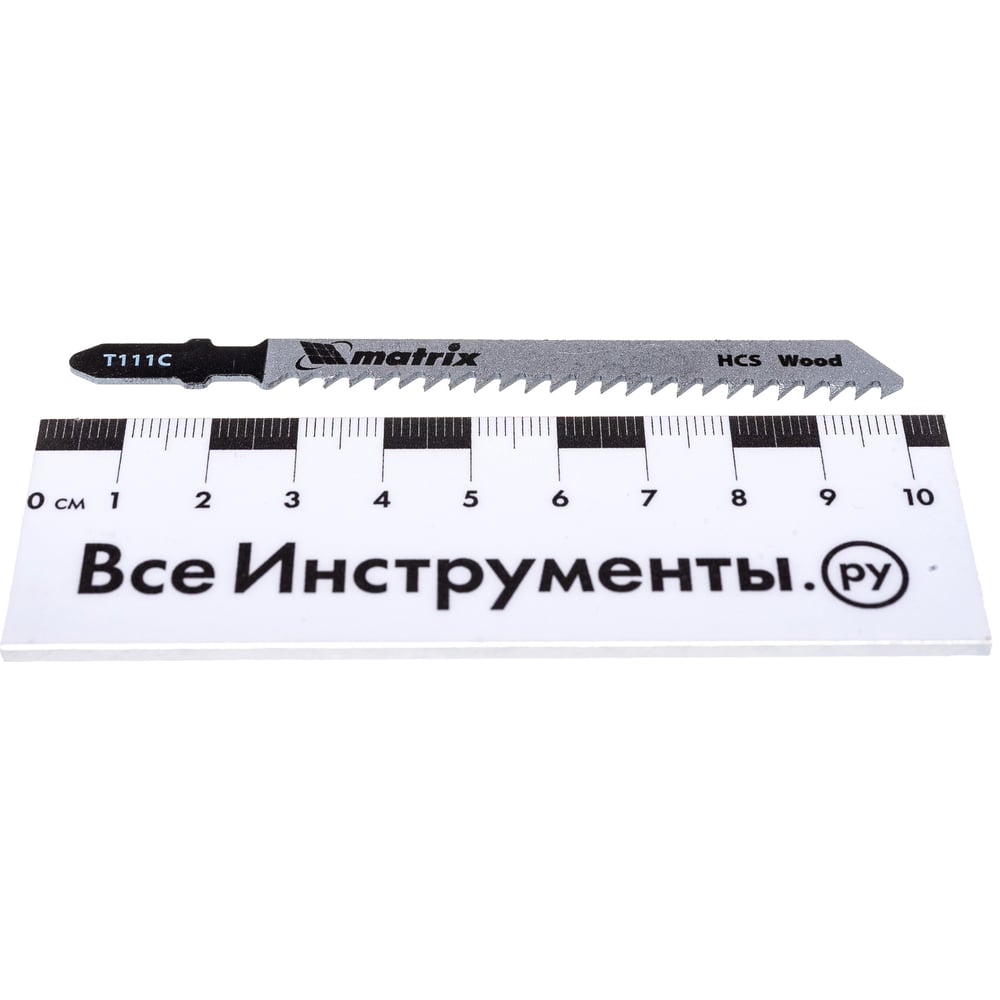 Полотно для электролобзика по дереву ,3шт..75х3мм,HCS.EU-хвостовик//MATRIX
