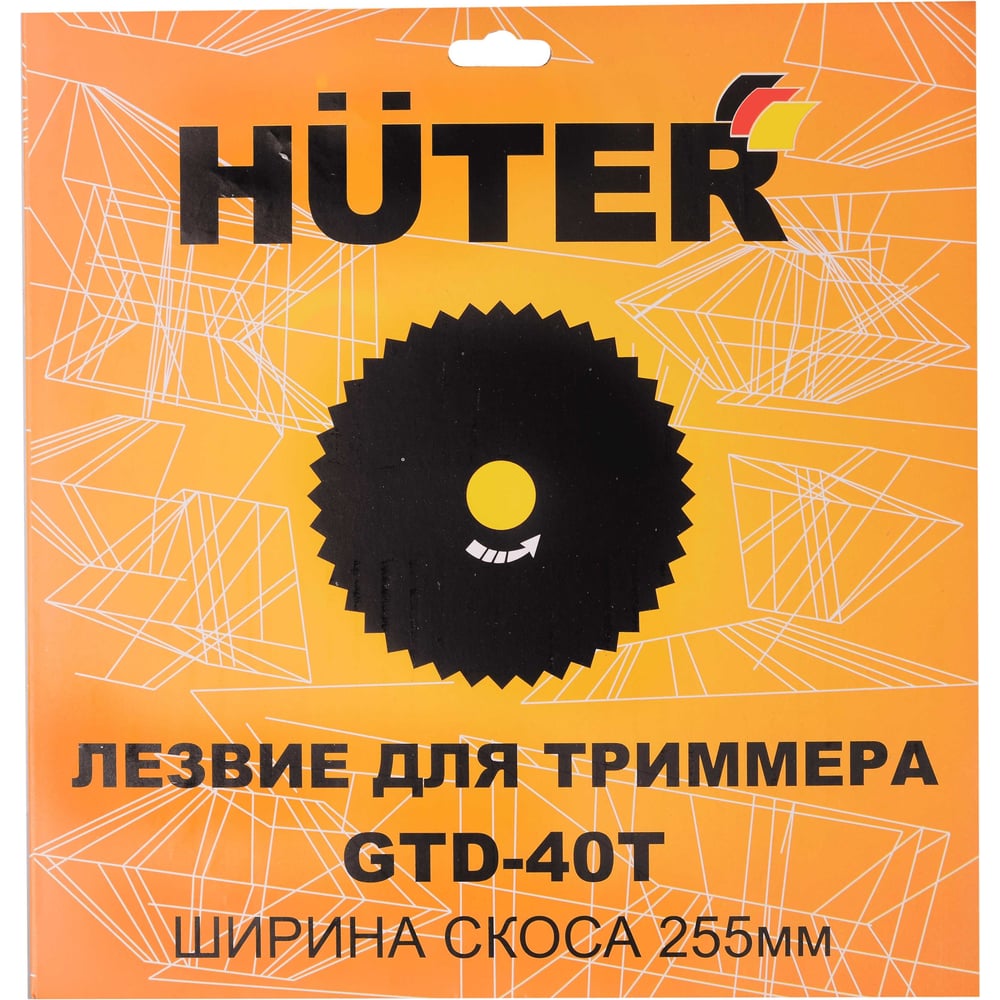 Диск для бензотриммера (лезвие) Huter GTD-40T (50шт/ящ)