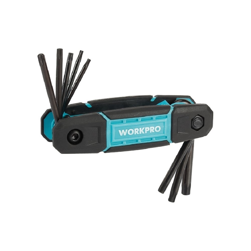 Набор шестигранных ключей 8шт (TORX) WORKPRO складной