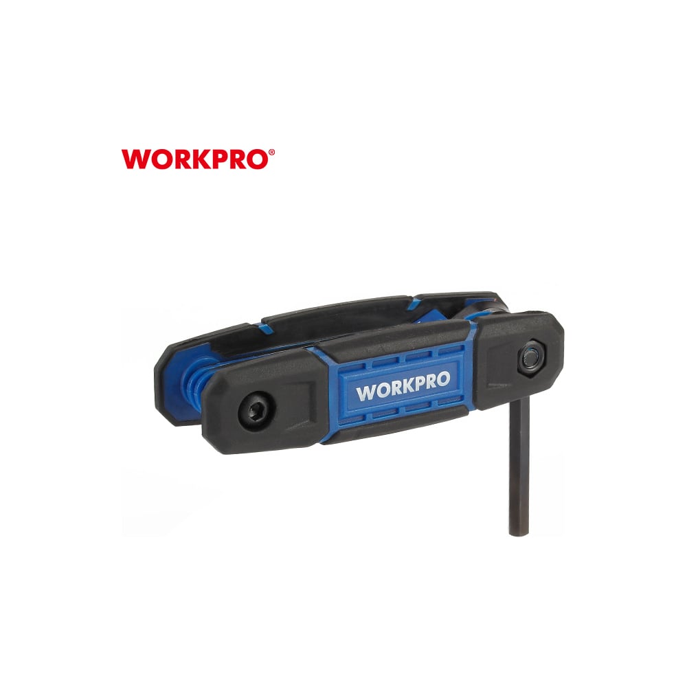 Набор шестигранных ключей 8шт (Метрический) WORKPRO складной