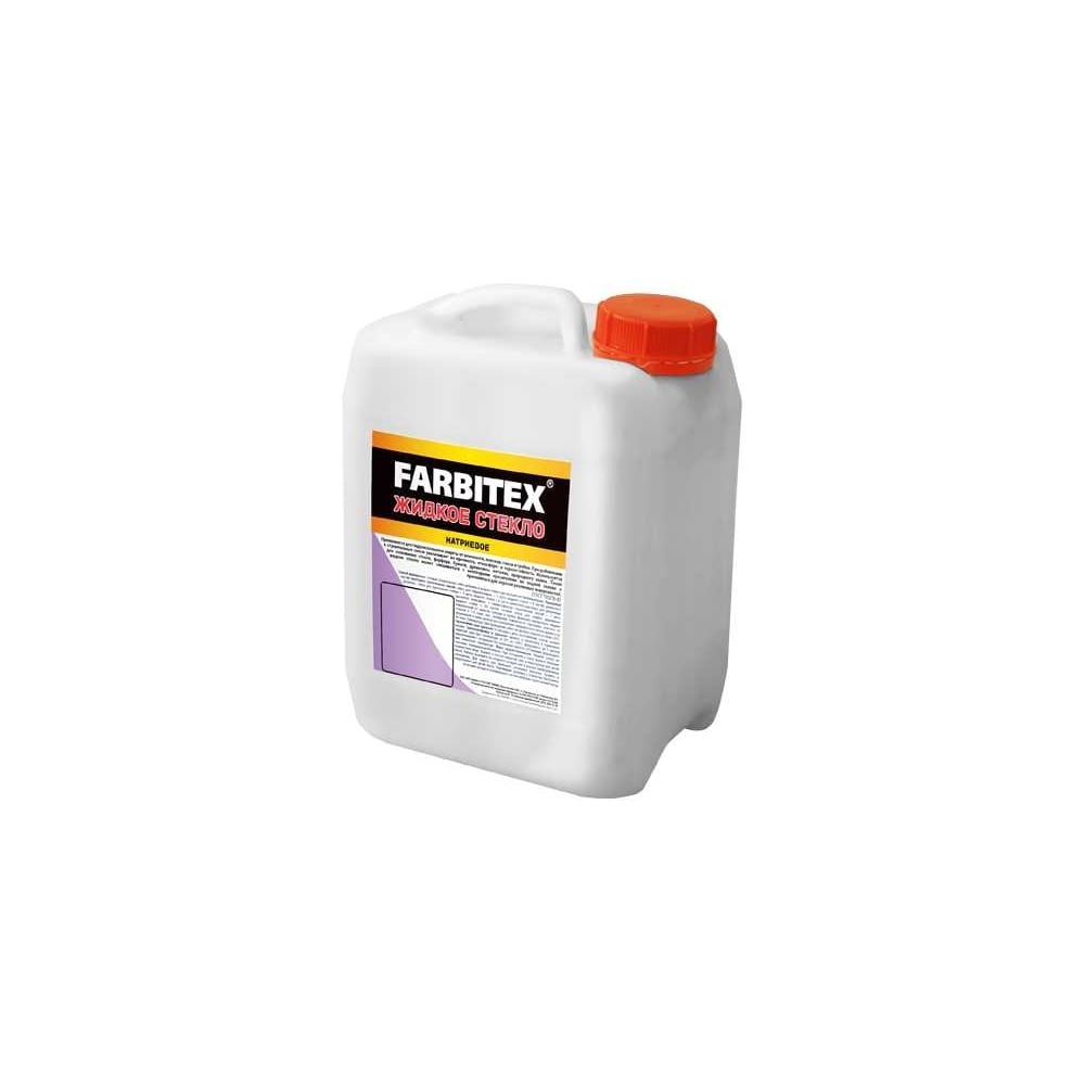Жидкое стекло 7 кг, FARBITEX