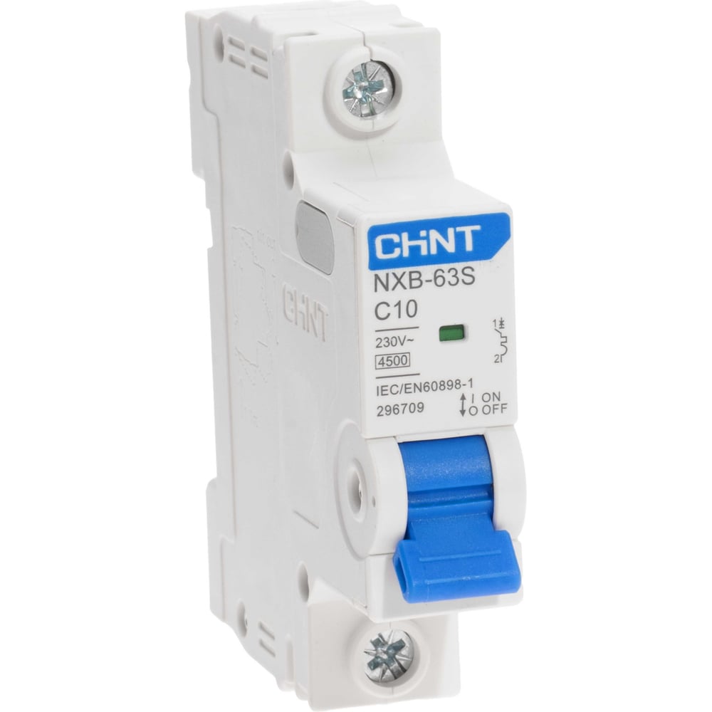 Авто выкл. CHNT NXB-63S 1P 10A 4.5kA