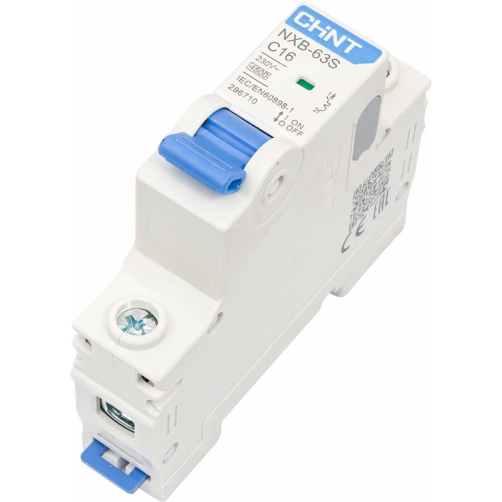 Авто выкл. CHNT NXB-63S 1P 16A 4.5kA