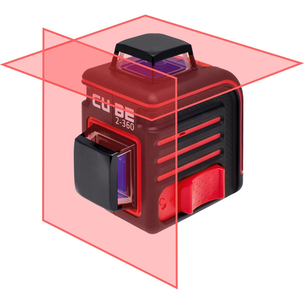 Уровень лазерный CUBE 2-360*, красный диод, проекция, Hm 635, диапазон 20м, ADA
