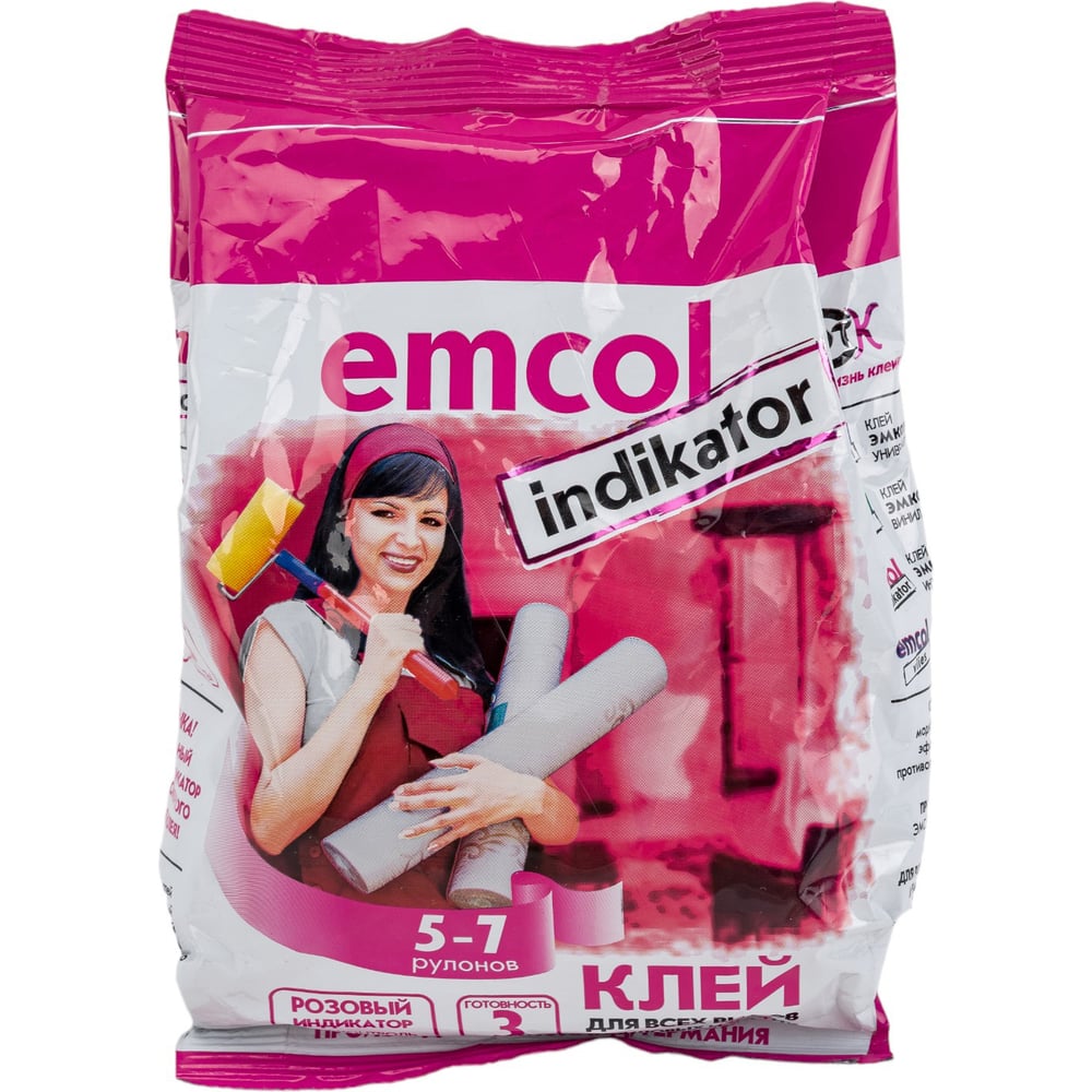 Клей обойный Emcol 3 Индикатор, 200гр