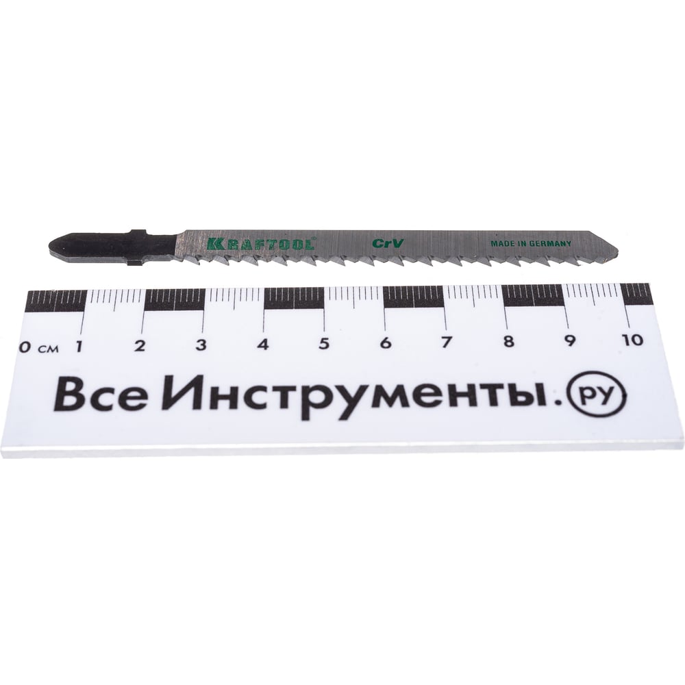 Полотна для электролобзика по дереву, KRAFTOOL T101BR, 2.5мм, 75мм, 2шт