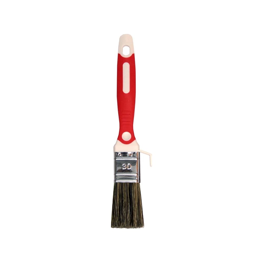 Кисть плоская 30мм натуральная щетина //Parade
