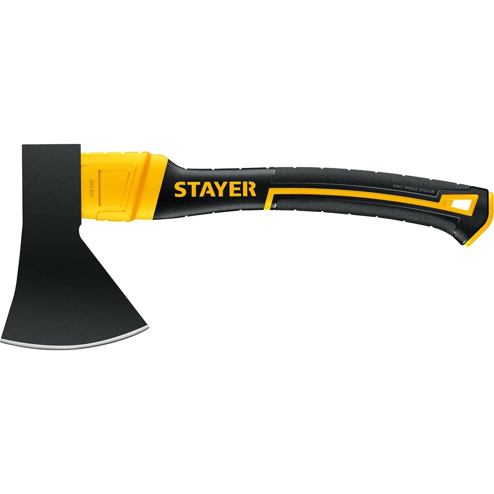 Топор ,1000г, кованый с двухкомпонетной стеклопластиковой рукояткой STAYER