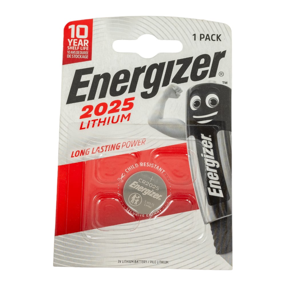Батарейка Energizer  CR2025BR Lithium 3V/10/140