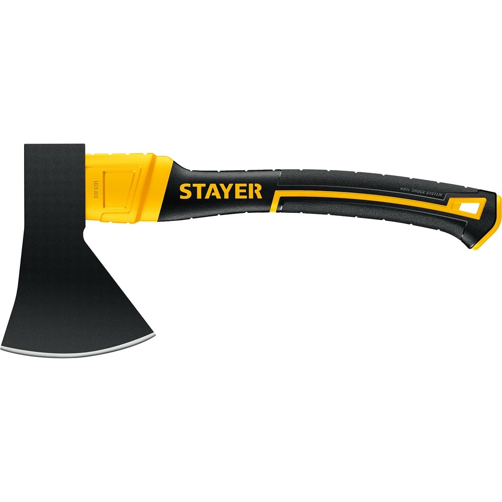 Топор ,1200г, кованый с двухкомпонетной стеклопластиковой рукояткой STAYER