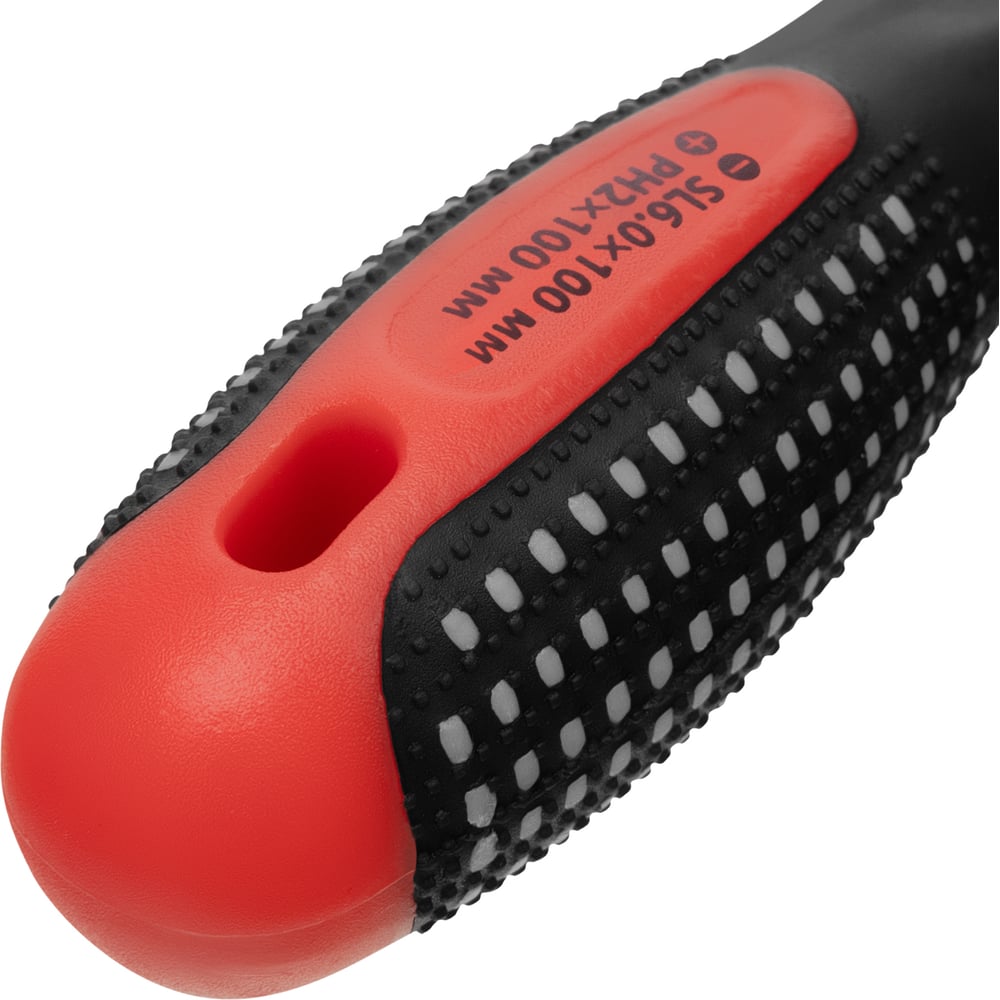 Отвертка комбинированная Fusion, SL6,0/Ph2мм, CrV, 3-х компонентная рукоятка anti-slip//Matrix