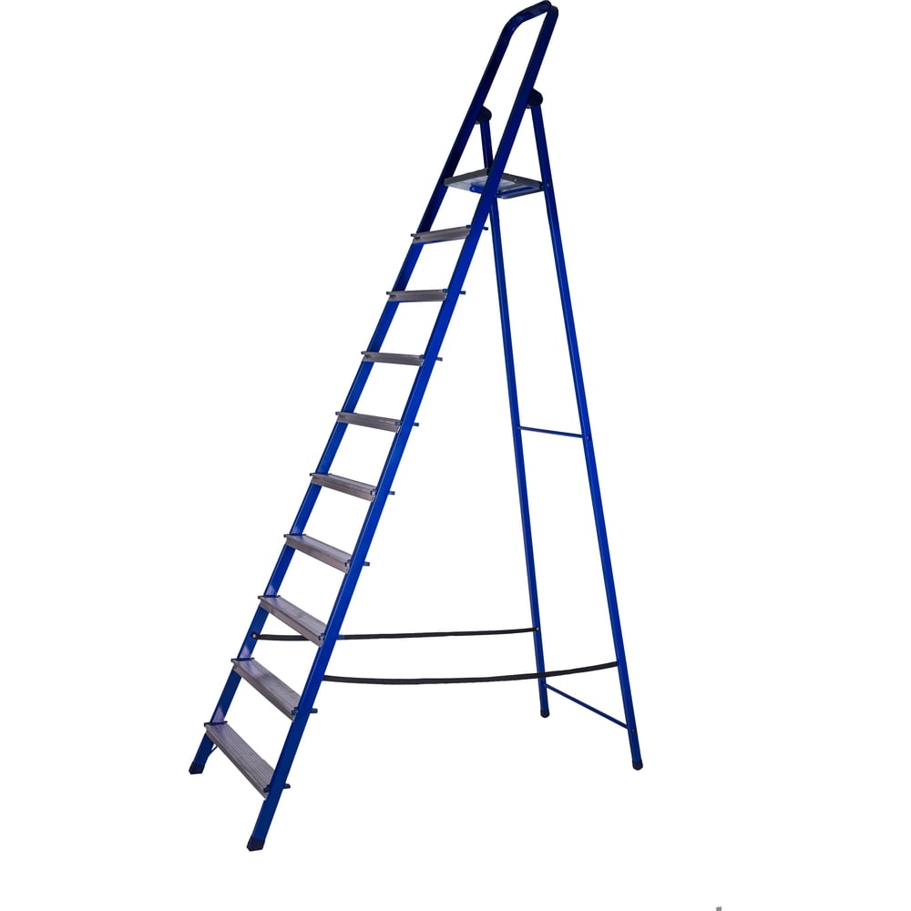 Стремянка стальная с алюминевыми ступенями 10 ступеней, 208 см, Stairs