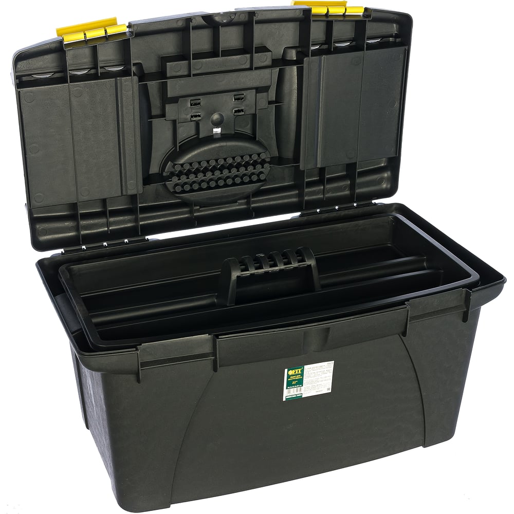 Ящик для инструмента  22" (56.5 х 35,5 х29 cм.) пласт // FIT