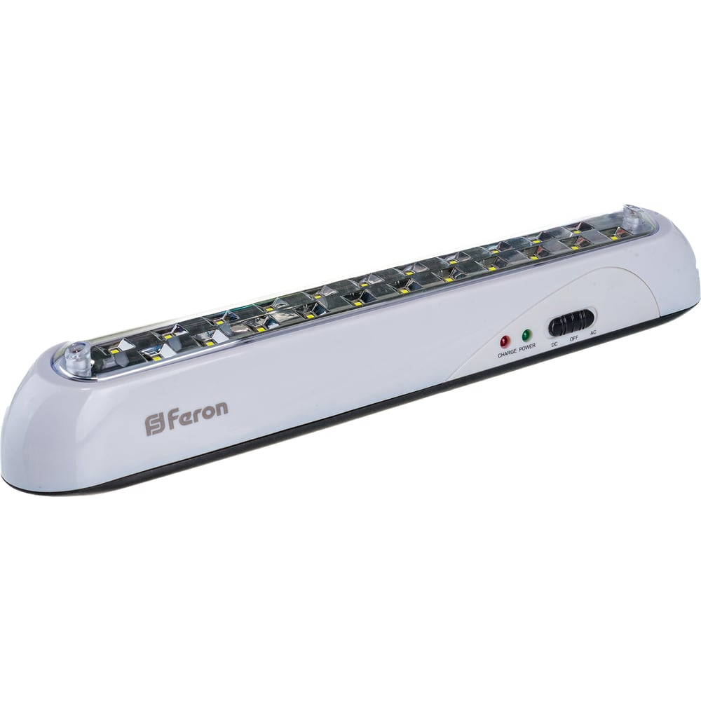 Светильник аккумуляторный, 22 LED AC/DC, белый, EL14 Feron