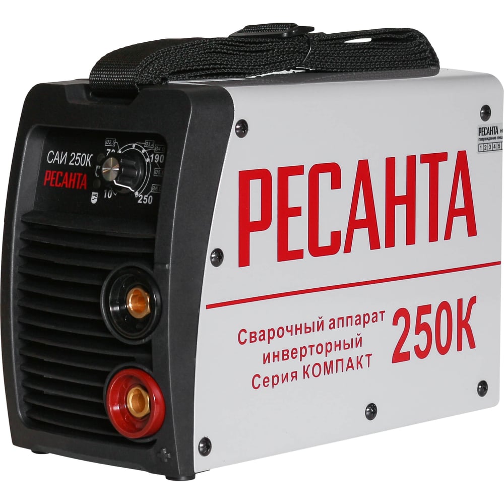 Сварочный аппарат Ресанта САИ-250К инверторный для дуговой сварки