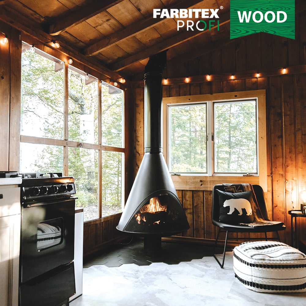 Состав огнебиозащитный пропиточный "Огнещит Экстра" (5л) FARBITEX PROFI WOOD