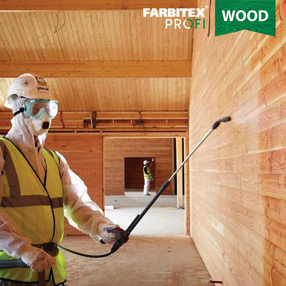 Состав огнебиозащитный пропиточный "Огнещит Экстра" (5л) FARBITEX PROFI WOOD