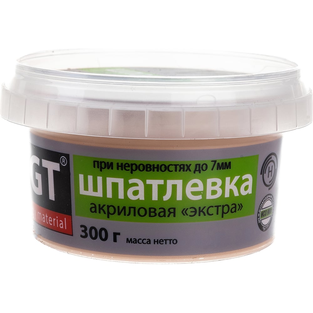Шпатлевка ВГТ "Экстра" по дереву бук 0,3кг (6шт/уп)