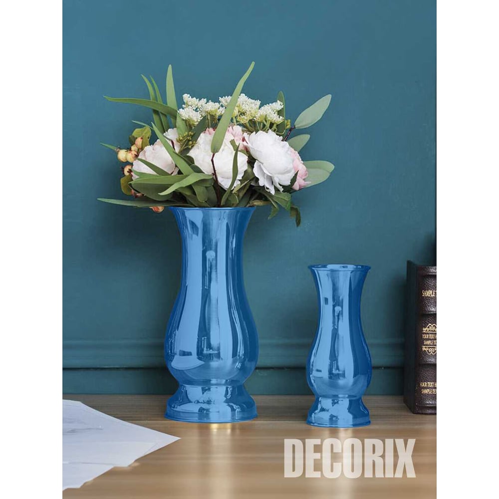 Аэрозоль Decorix металлик,синий (12шт/уп) М301