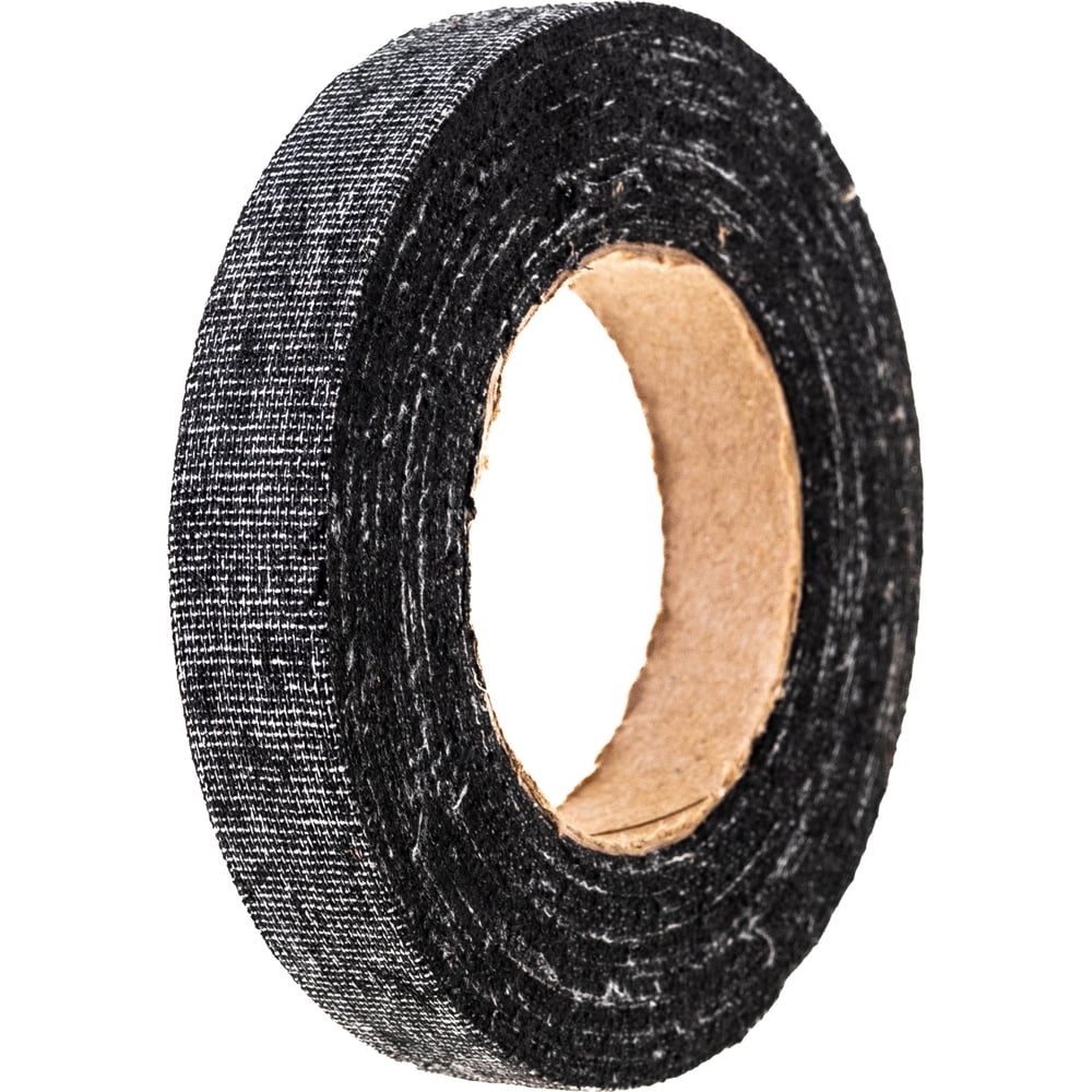 Изолента ОНЛАЙТ 61 152 OIT-H15-10/BL ХБ черная 100г 0,35х15мм10м 180шт