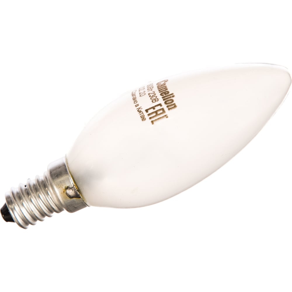 Camelion 60/B/FR/E14 (свеча мат) 100/10шт