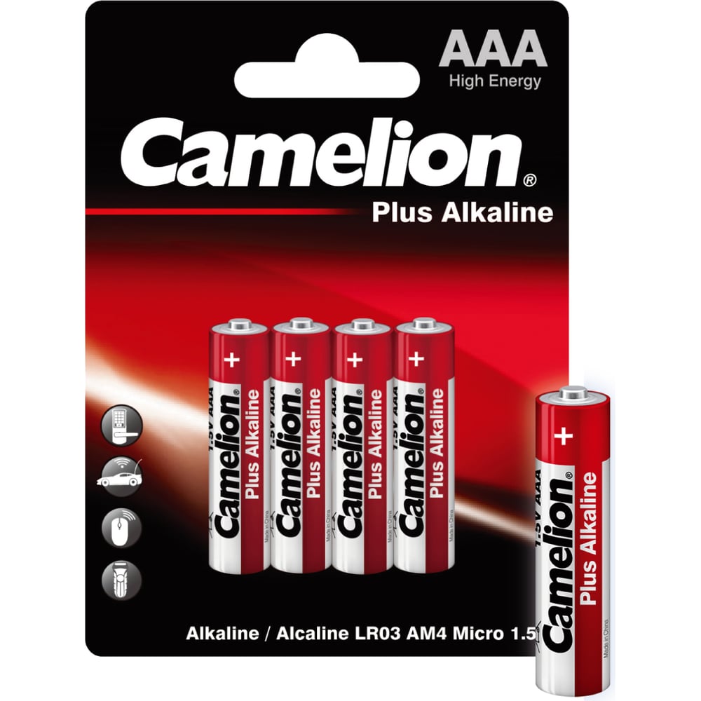Camelion LR03 Plus Alkaline BP-4 (1.5B) 1152/48 шт