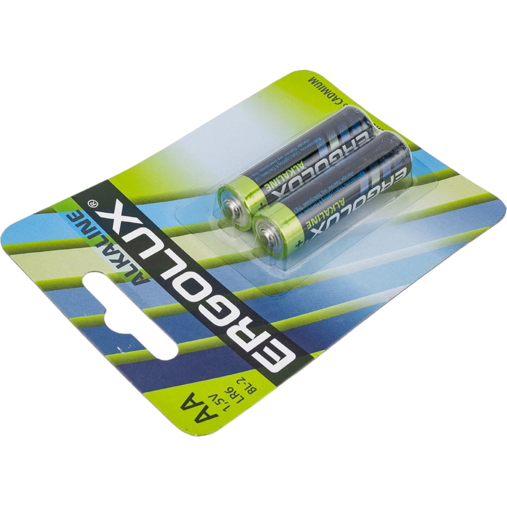 ERGOLUX LR6 Alkaline BL-2 (бат-ка 1,5В) 20шт