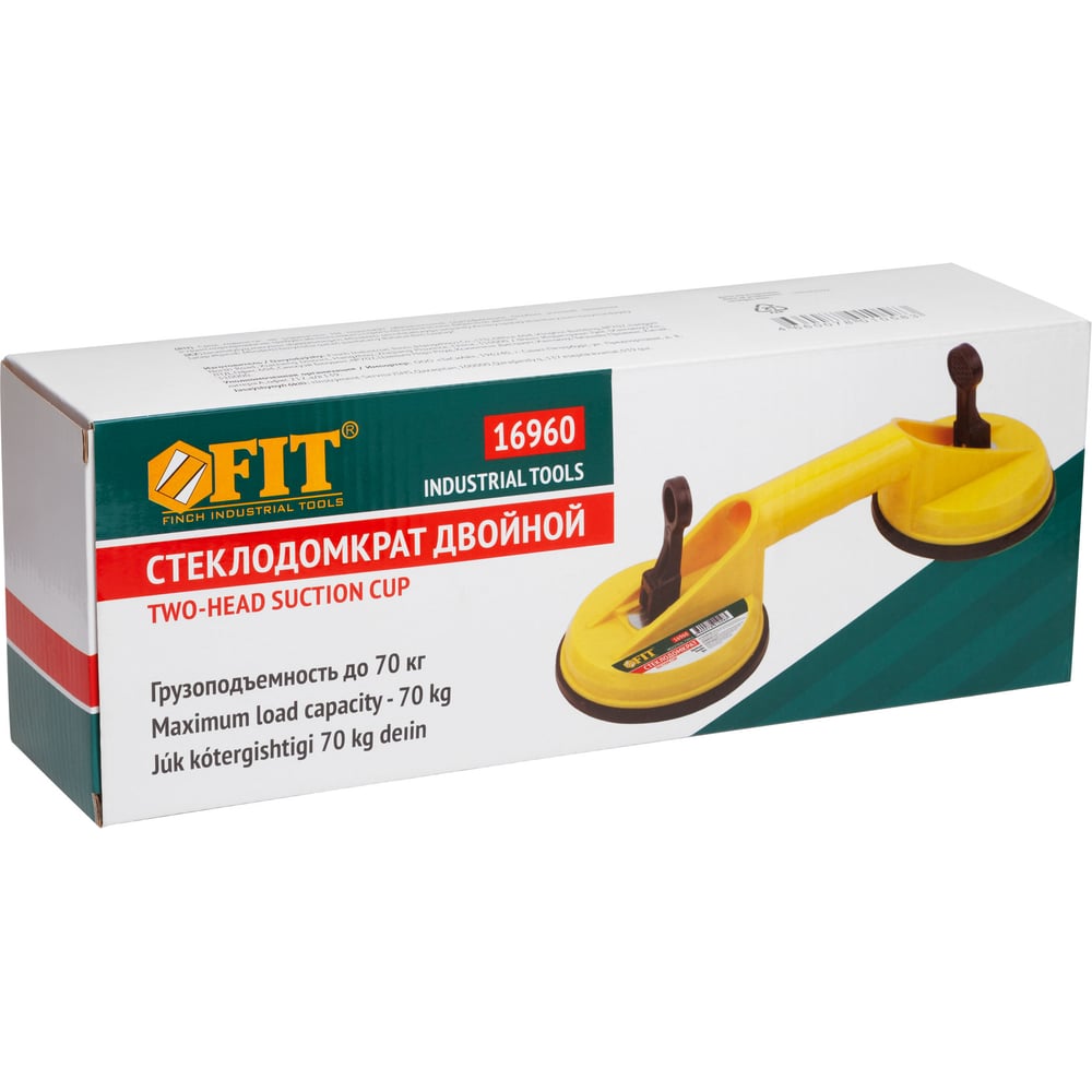 Стеклодомкрат пластиковый двойной FIT