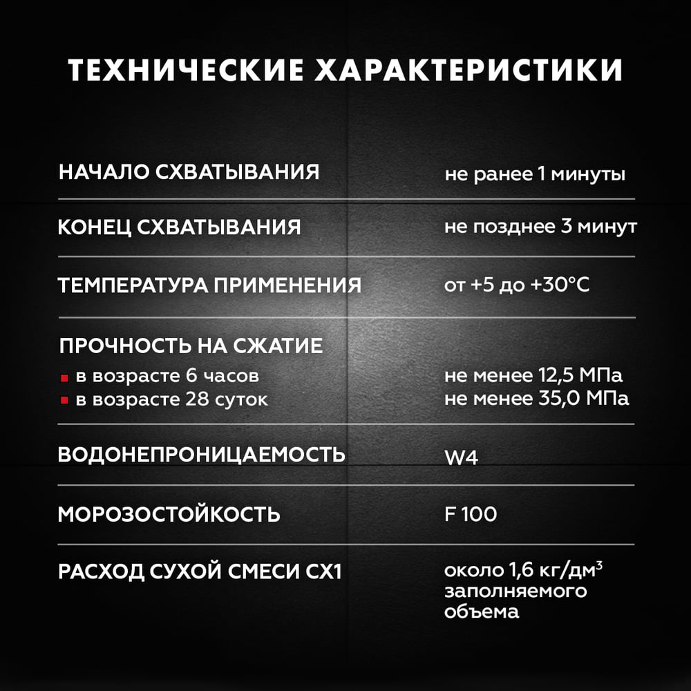 Гидропломба Ceresit CX 1 д/остановки водопритоков (2кг/144шт)