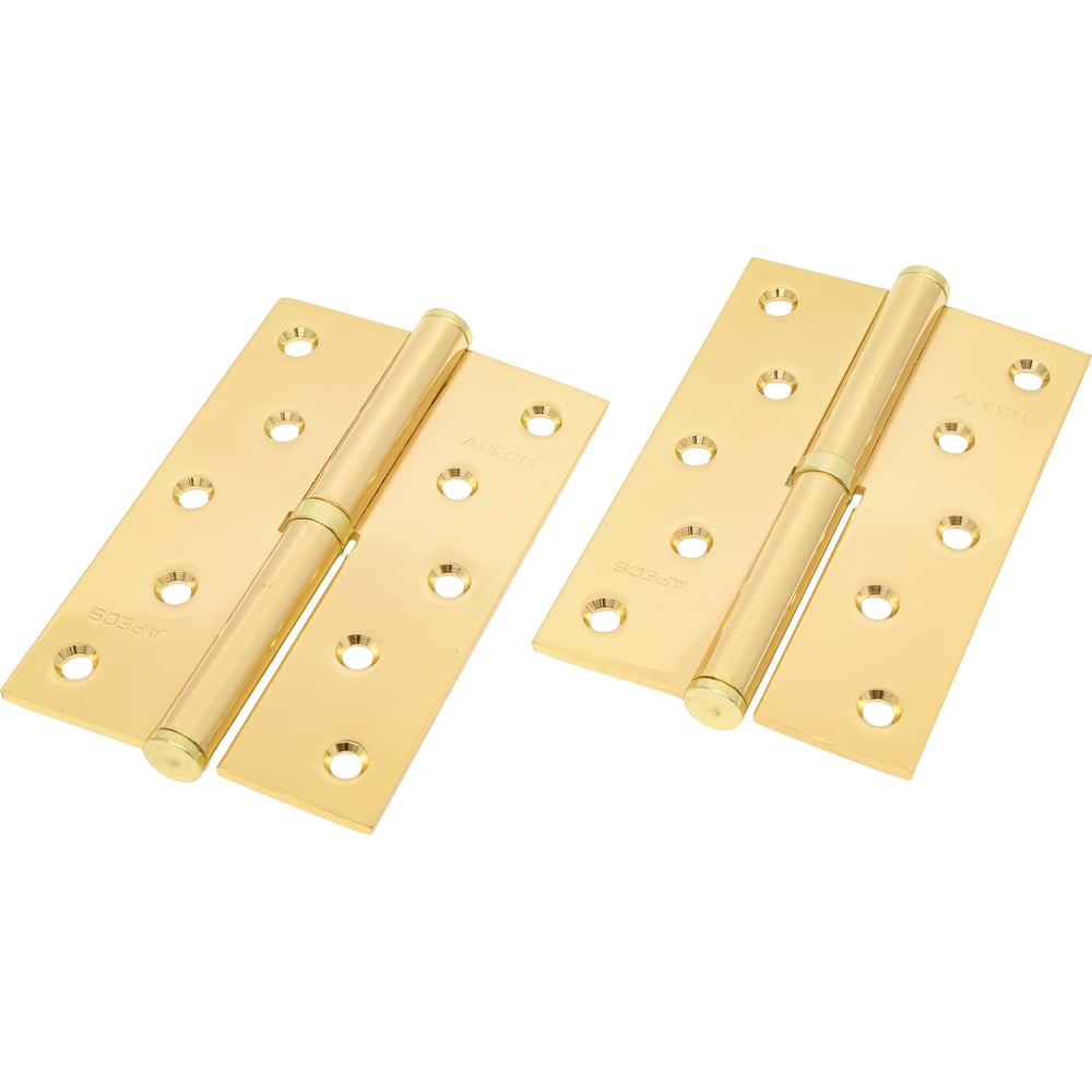 Петля Apecs 120*80-В-Steel-G-R золото (правая)