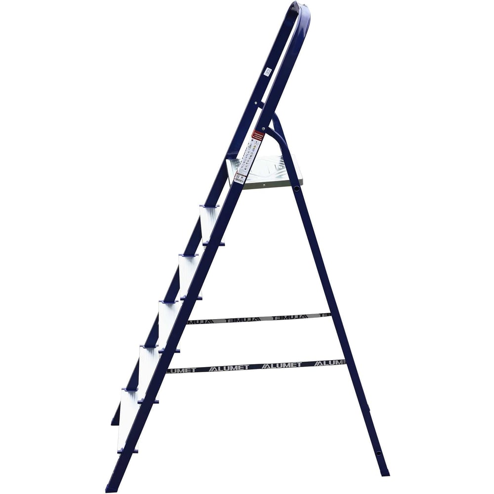Стремянка 6 ступ (1,24м) стальная Alumet Pro (6,6кг)