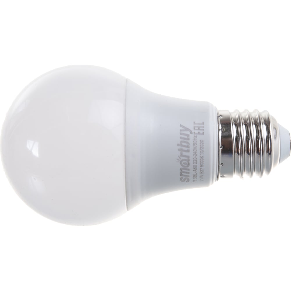 Светодиодная (LED) Лампа Smartbuy- A60-11W/6000/E27