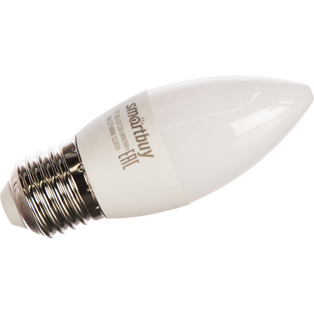 Светодиодная (LED) Лампа Smartbuy-C37-07W/6000/E27