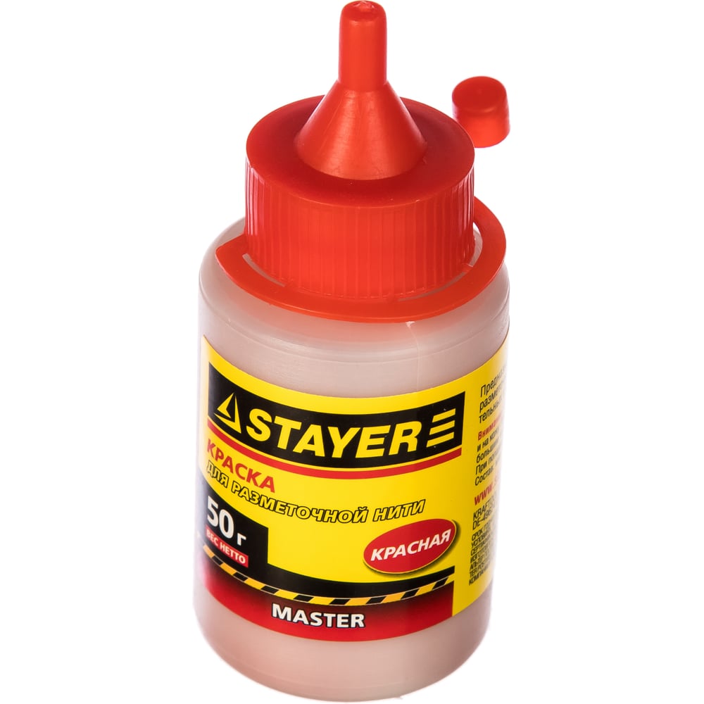 краска для разметочной линии Stayer 50гр красная