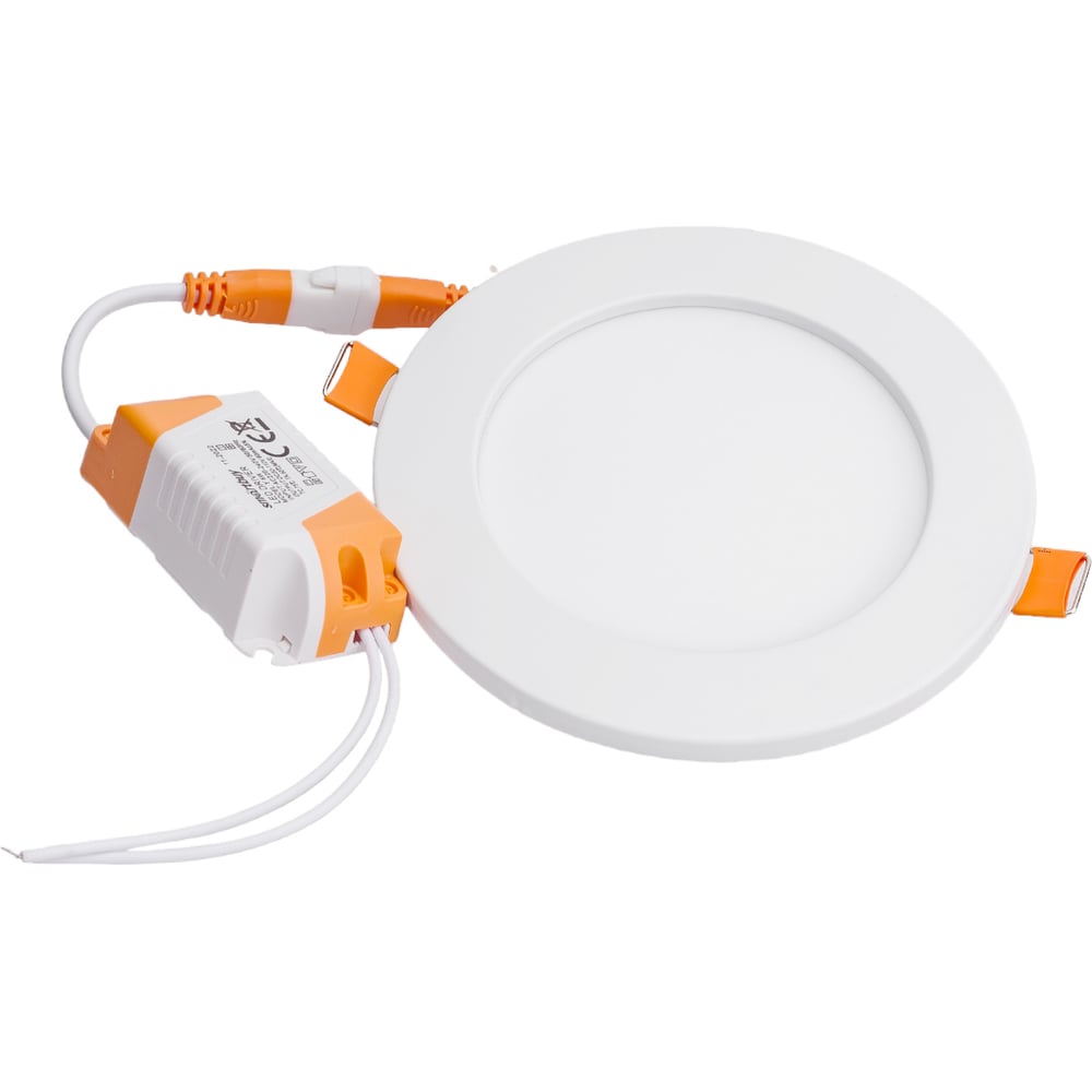 Встраиваемый (LED) светильник DL Smartbuy-6w/6500k/IP20 (встраиваемый d 145мм)