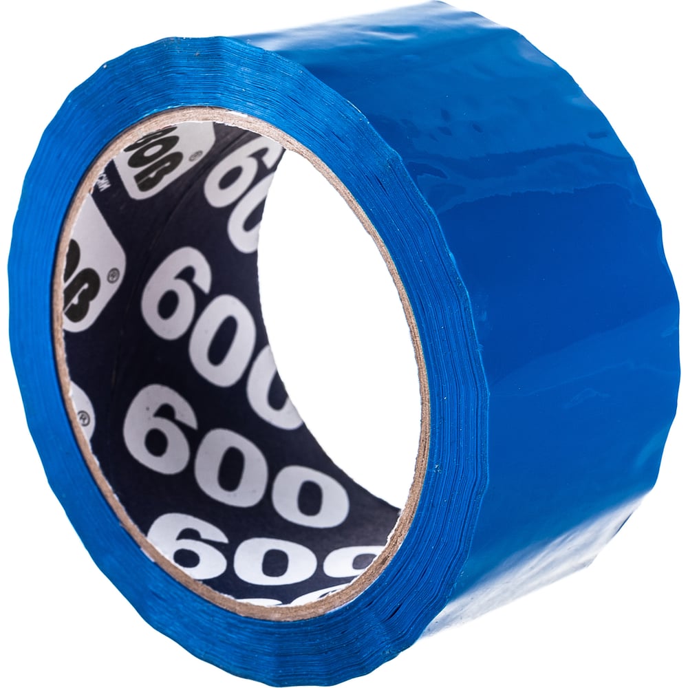 Упаковочная клейкая лента Unibob 600 48мм х 66м синий