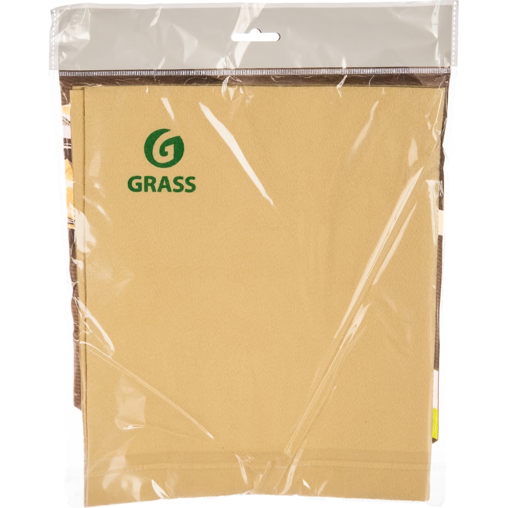 Салфетка замша Алькантара 45*54// GRASS