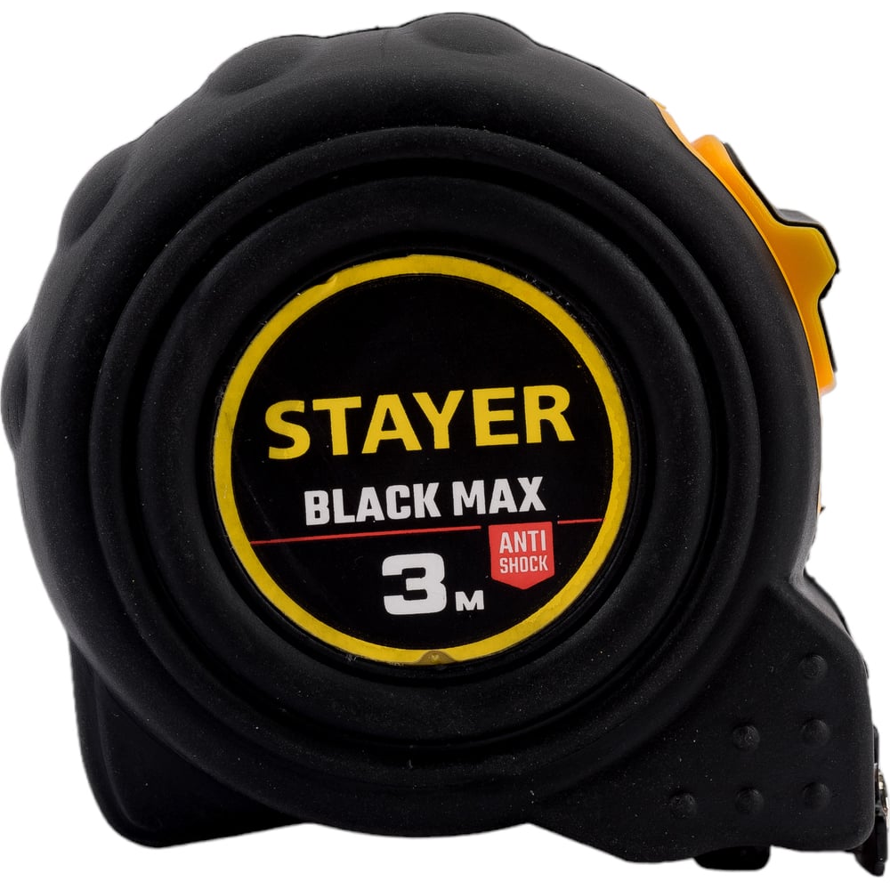 Рулетка STAYER "PROFI" "AREX", двухкомпонентный противоударный корпус, упрочненное полотно, 3м/16мм