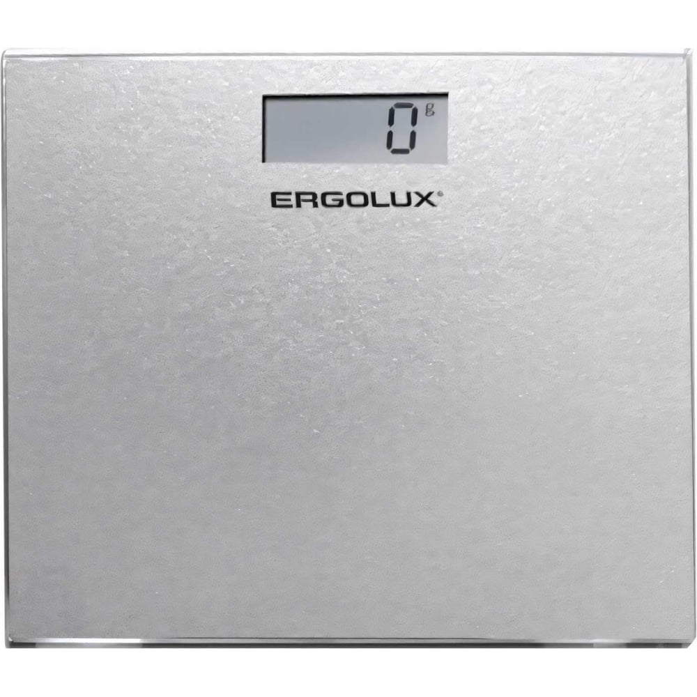 ERGOLUX Весы напольные ELX-SB02-C03 серые металлик (до180кг)
