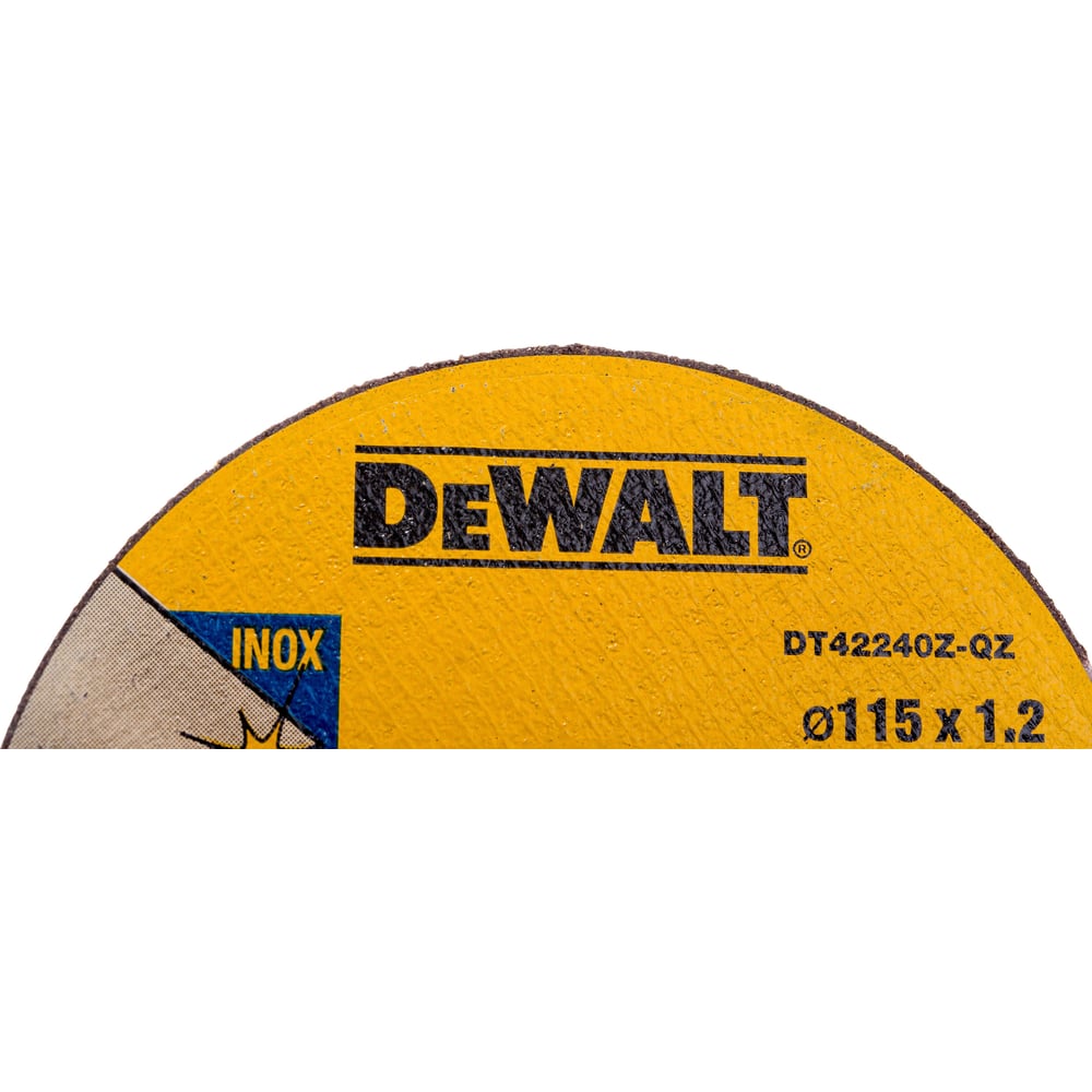 Диск отрезной по металлу DeWalt INDUSTRIAL, 115х1,2мм