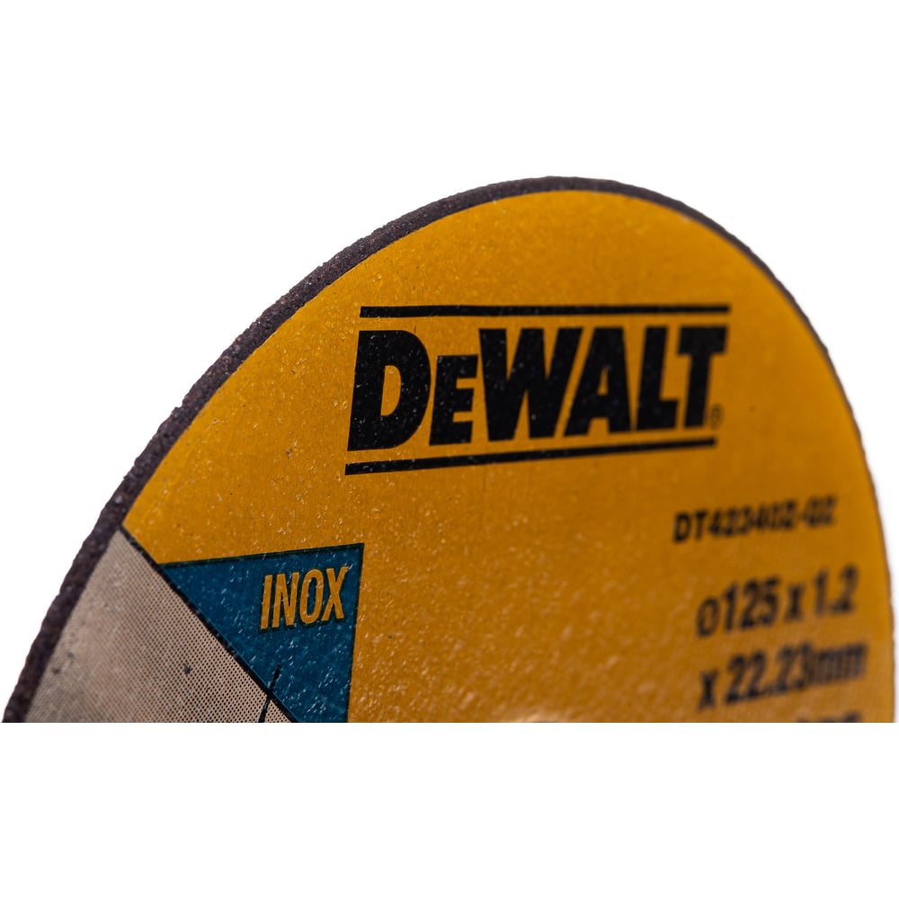DeWalt круг отрез. П/МЕТ. INDUSTRIAL, 125x1/2