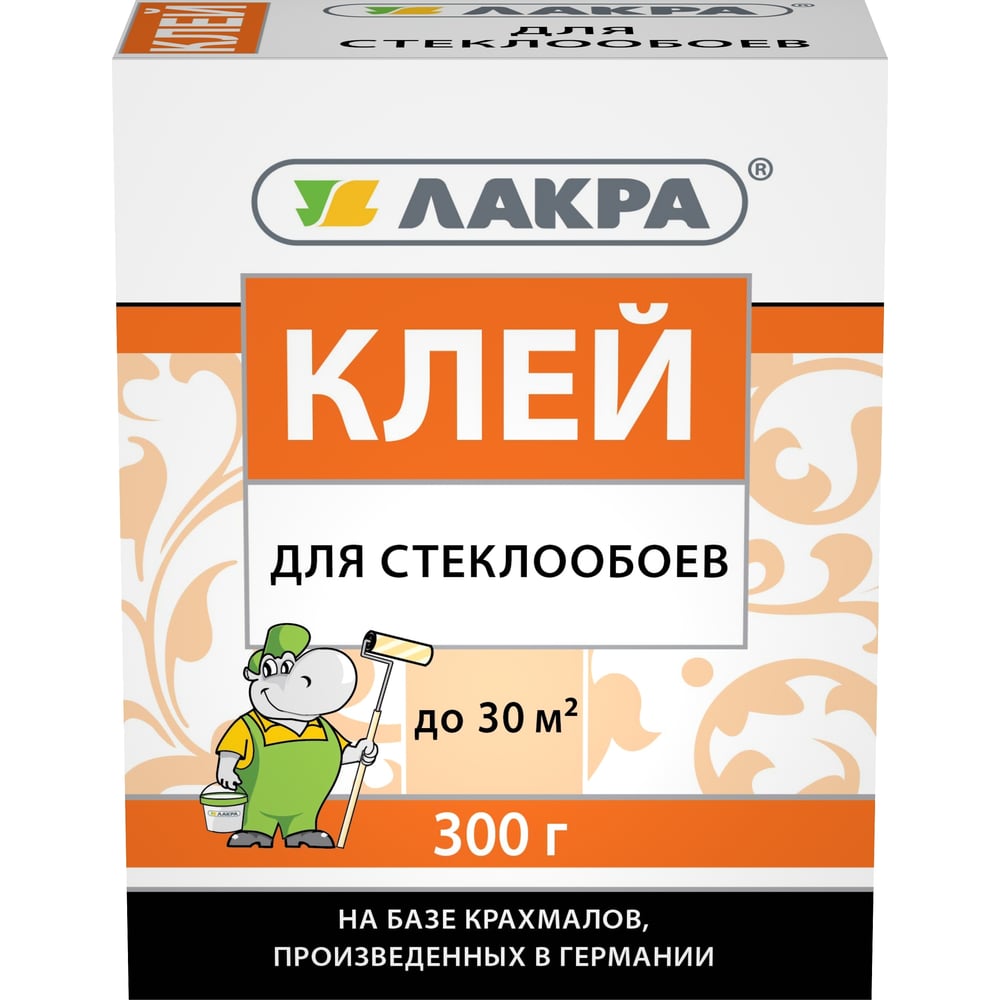 Клей Лакра для стеклообоев